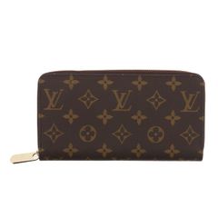 【中古】 LOUIS VUITTON （ルイヴィトン） ｼﾞｯﾋﾟｰ･ｳｫﾚｯﾄ 財布 長財布(小銭入有) ﾌｭｰｼｬ ﾋﾟﾝｸ Monogram Brown M41895 bnwt:N