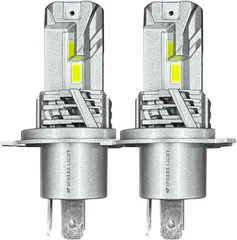 スフィアライト H4 LED ヘッドライト 6000K ホワイト 5000lm 64200cd 12V ファンレス ポン付け 車検対応 1年保証 SPHERELIGHT SLMSTH4C060のサムネイル