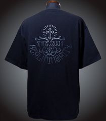 RealMinority リアルマイノリティー Tシャツ (Cross) 9.1oz LooseFit T-shirt カラー：ブラック 5,980円(内税)