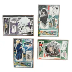 僕のヒーローアカデミア　名場面ジオラマフィギュア 4種セット( 死柄木弔 & イレイザーヘッド & ベストジーニスト & 爆豪勝己 )