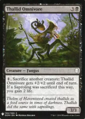 【中古】マジックザギャザリング 106/269[C]：Thallid Omnivore/雑食のサリッド