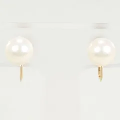 K18YG　イヤリング　パール（真珠）　総重量約2.3g