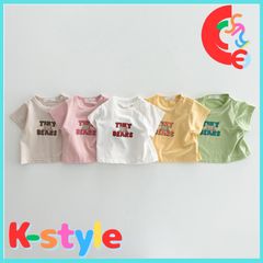 K-style ベビー服 Ｔシャツ 70 半袖 半袖Tシャツ トップス 新生児 子供服 春 秋 夏 男の子 女の子 韓国子供服 ジュニア キッズ 可愛い おしゃれ