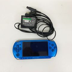 バッテリーなし PSP-3000本体 ブルー 初期済み
