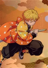 【中古】クリアファイル 我妻善逸 A4クリアファイル 「劇場版 鬼滅の刃 無限列車編×ローソン」