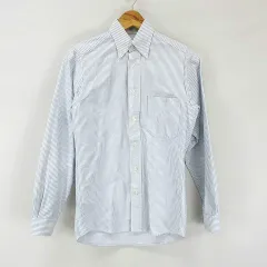 ギットマン ブラザーズ GITMAN BROS. ストライプ 長袖 ボタンダウンシャツ S