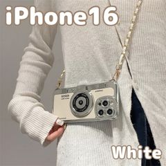 【iPhone16】韓国 レトロカメラ iphoneケース カメラ