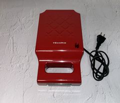 レコルト　プレスサンドメーカー　キルト　RPS-1　レッド