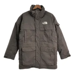THE NORTH FACE ノースフェイス HYVENT マクマードパーカー ダウンジャケット アウトドア ブラウン(メンズ M)中古 古着 T8207