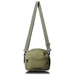 [アンブロ] 2WAY ミニ ショルダー 柔らかく 軽い ナイロン ロゴ刺繍 sonny ショルダーバッグ（Khaki/カーキ