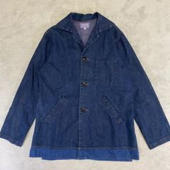 BLUE BLUE デニムカバーオール　インディゴ　サイズ１　ブルーブルー　ランチ　赤耳　コットン100%