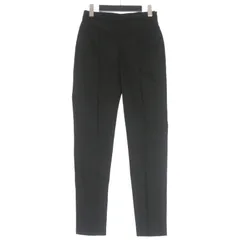 モンクレール MONCLER 23SS センタープレス テーパードパンツ スラックス 38 ブラック 黒 I10932A00018 57448 国内正規