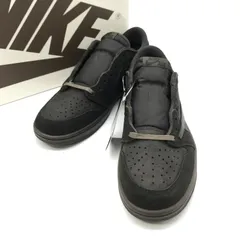 Travis Scott Nike スニーカー Air Jordan 1 Low OG SP DM7866-202 美品 箱付 タグ付 エアジョーダン1 27.5cm ブラウン ナイキ 靴 B12755◆