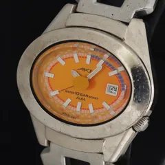 SEIKO ALBA A.K.A. 腕時計 オレンジ文字盤 y2k SEIKO ALBA A.K.A. 腕時計 オレンジ文字盤 y2k ALBA AKA