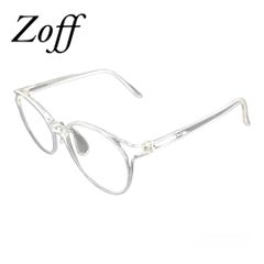 Zoff 紫外線100％カット クリアサングラス 度なし ZJ211G01-00A1