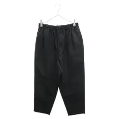 JIL SANDER (ジルサンダー) ミッドナイトブルーウールワイドレッグ パンツ ブラック JSMS311401のサムネイル