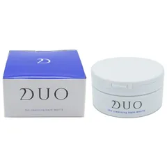 DUO デュオ ザ クレンジングバーム ホワイトa 青箱 90g メイク落とし W洗顔不要 角質ケア まつエク さっぱり 保湿[指定場所ダイレクト]