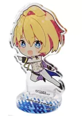 【中古】アクリルスタンド・アクリルパネル [単品] 岸堂天真 ちびキャライラストアクリルフィギュア 「バーチャルYouTuber ホロライブ×アトレ秋葉原 ホロライブ夏祭り」