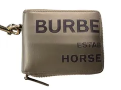 【未使用】BURBERRY ラウンドファスナー長財布 ホースフェリー バーバリー BURBERRY ラウンドファスナー 長財布 ホースフェリー