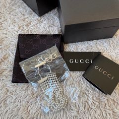 GUCCI グッチ 5連 ボールチェーン インターロッキング ブレスレット バングル