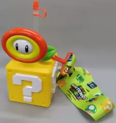 【中古】マグカップ・湯のみ ファイアフラワー ドリンクボトル 「スーパーマリオ」 ユニバーサル・スタジオ・ジャパン マリオ・カフェ＆ストア限定のサムネイル