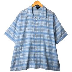 PENDLETON 半袖オンブレシャツ ループカラー 開襟 シャドー - メルカリ