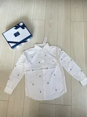 新品 ジャニーアンドジャック 8T 刺繍シャツのサムネイル
