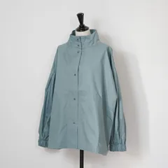 LUEUF (ルフ) | ボリュームスリーブブルゾン (blue) | アウター シンプル お洒落