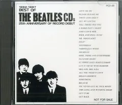 CD1枚 / ビートルズ / Best Of The Beatles CDs 1962 - 1987 / 25th Anniversary of Record Debut (PCD-29) / D00167841