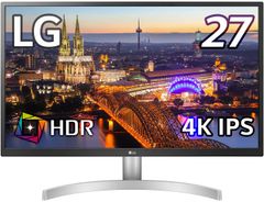 LG 27UL500-W 27インチ 4K モニター