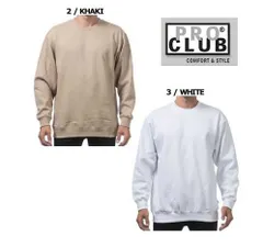 新品未使用 proclub 141 proclubプロクラブ　スエット トレーナー 141　CREW NECK SWEAT 13OZ クリューネックスエット トレーナー 13オンス 無地 大きいサイズ