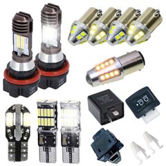 HS5 LED ヘッドライト ポジションライト ナンバー灯 テールライト ウインカー ウインカーリレー ウインカースイッチ ヘッドライトスイッチ カウル クリップ 15個 セット