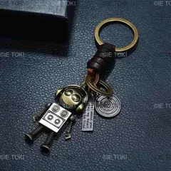 ミニ宇宙飛行士のロボット ペンダント付きキーホルダーアクセサリー