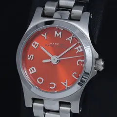 稼動 マークバイマークジェイコブス QZ オレンジ文字盤 レディース腕時計 2000000 NSK INU