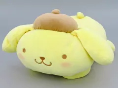 【中古】ぬいぐるみ ポムポムプリン もちもち寝そべりぬいぐるみ 「サンリオキャラクターズ」