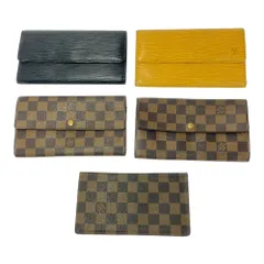 【中古】【ジャンク品含む】 LOUIS VUITTON ルイ・ヴィトン モノグラム PVC 財布5点セット ブラウン 412011 長財布