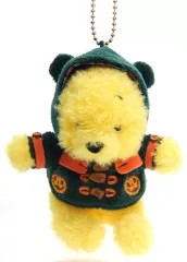 【中古】ぬいぐるみ くまのプーさん ダッフルコート ふわモコハロウィンぬいぐるみバッジ  「ディズニー・ハロウィーン2016」 東京ディズニーリゾート限定