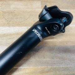 【中古品】 スペシャライズド FATBOY 純正 シートポスト φ30.9mm 350mm アルミ シートピラー MTB ファットバイク 2ボルト マットブラック