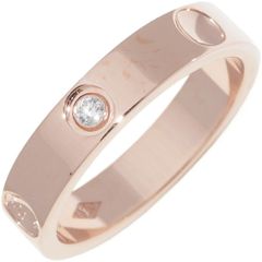 ルイヴィトン 指輪 K18PG ダイヤ1P(0.02ct) アリアンス アンプラントリング