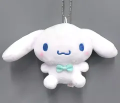 【中古】雑貨 シナモロール(座り/胸リボン) マスコットホルダー 「サンリオキャラクターズ」