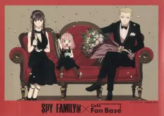 【中古】食器 フォージャー家(ドレスアップ) オリジナル紙製ランチョンマット 「SPY×FAMILY展 コラボカフェ in Cafe Fan Base」 フード・デザートメニュー注文特典