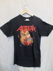 ANTHRAX FISTFUL OF METAL  バンドTシャツ ユニセックス
