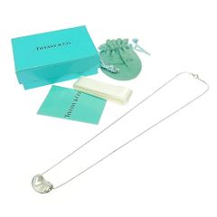 【中古】【箱付き】 TIFFANY&Co. ティファニー シルバー エルサペレッティ ビーン ネックレス 8.2g 925刻印 412026 ネックレス