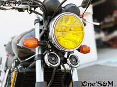 吸込み メッキ レーシングマフラー ワンズ管 GS400 ハス切り
