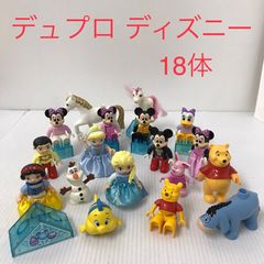 正規品 中古 LEGO レゴ デュプロ  ディズニー フィグ 動物 18体 まとめ売り ミッキー ミニー エルサ オラフ シンデレラ 王子様 白雪姫 プーさん イーヨー CP-414  362