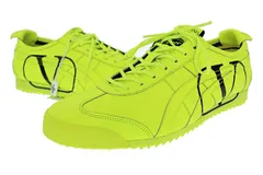 オニツカタイガー Onitsuka Tiger ×VALENTINO GARAVANI ヴァレンティノ ガラヴァーニ MEXICO 66 SD コラボ レザー ローカット スニーカー 1183B466 26.5 ネオン イエロー☆AA★▲■250223
