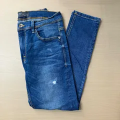 ◼︎ ZARA ザラ　ジーンズ　メンズ　ダメージ EUR40 USA31 MEX31 デニム