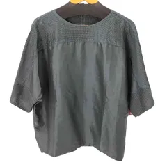 YACCO MARICARD(ヤッコマリカルド) シルクタックプルオーバーシャツ YACCO MARICARD(ヤッコマリカルド) シルクタックプルオーバー