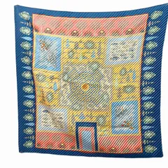 美品 エルメス カレ90 スカーフ PARIDAIZA パラダイス 送料無料 HERMES エルメス スカーフ カレ90 『Paridaiza(パラダイス