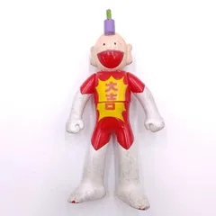 とっても！ラッキーマン ソフビ 1994年バンダイ レトロ 当時物 フィギュア